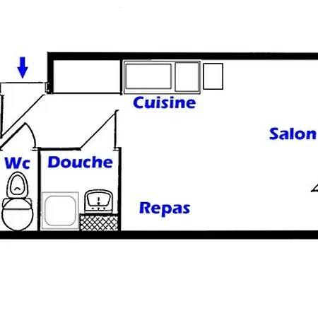T2 Aux Saisies, Balcon, 4 Pers Max - Fr-1-293-144 *